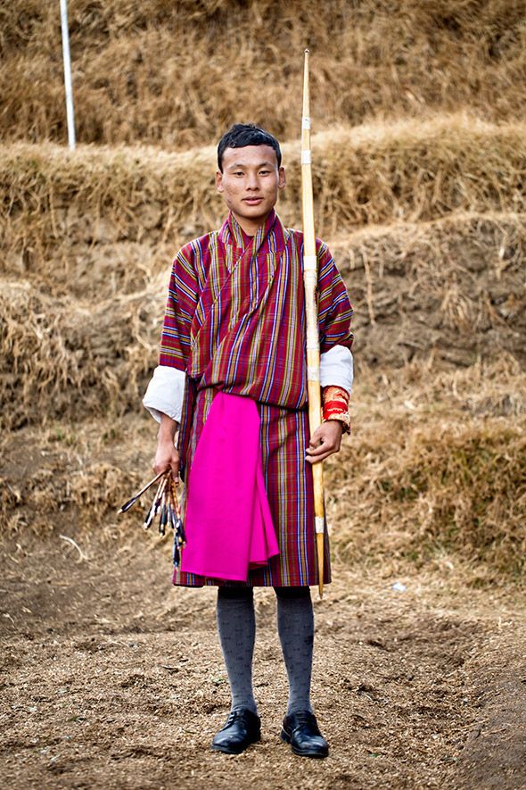 Bhutan National Dress The Gho