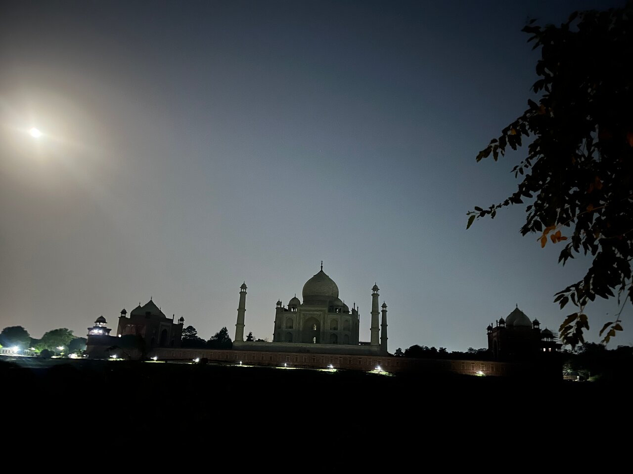 Taj Mahal at Night